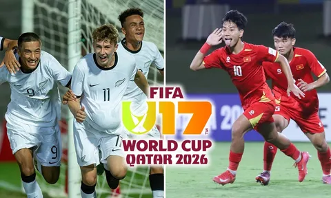 Lịch thi đấu bóng đá VCK U17 World Cup 2026 mới nhất: ĐT Việt Nam đấu New Zealand khi nào?