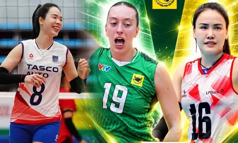 Lịch thi đấu bóng chuyền nữ VĐQG 2026 hôm nay 19/10: Hà Nội Tasco lâm nguy; VTV BĐ Long An thắng nhọc