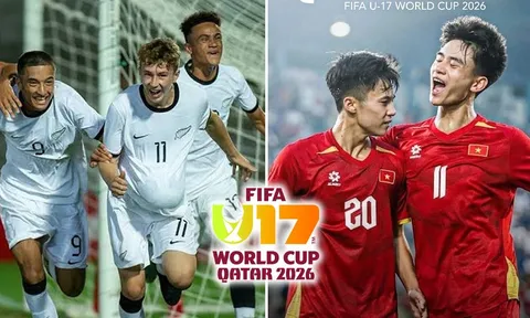 Xem trực tiếp U17 Việt Nam đấu U17 New Zealand ở đâu, kênh nào? Link xem trực tiếp VCK U17 World Cup 2026