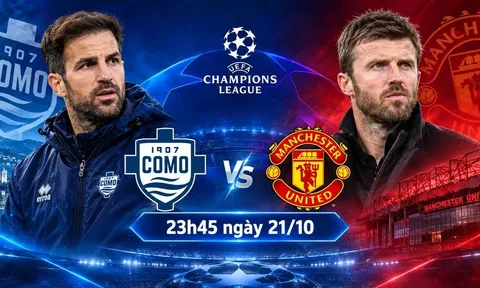 Kết quả, tỷ số Como vs Man Utd hôm nay 22/10 - Champions League: Địa chấn tại Italia?