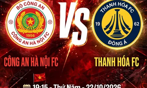 VTV TRỰC TIẾP bóng đá Việt Nam hôm nay 22/10 - Link xem trực tiếp CAHN vs Thanh Hóa trên VTV6