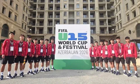 Lịch thi đấu bóng đá Việt Nam hôm nay 26/10: U15 Việt Nam chạm trán U15 Iran và U15 Guyana
