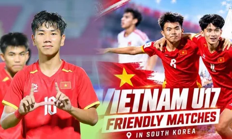 Kết quả bóng đá U17 Việt Nam vs U17 Cheonan City hôm nay 26/10 - Giao hữu: Cơn mưa bàn thắng