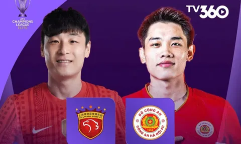 KẾT QUẢ bóng đá Shanghai Port vs CAHN - Link xem trực tiếp AFC Champions League Elite trên VTV6
