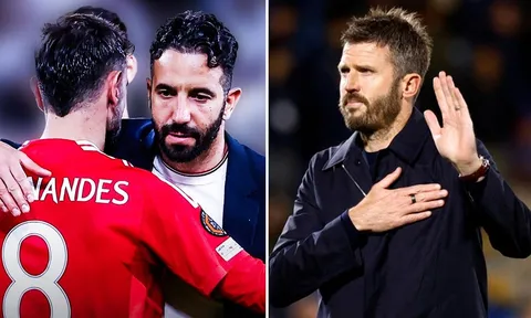 Mâu thuẫn với Carrick, Bruno Fernandes trên đường rời Man United để tái hợp Ruben Amorim ở AC Milan?
