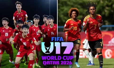 Lịch thi đấu VCK U17 World Cup 2026 mới nhất 27/10: ĐT Việt Nam đấu với Bỉ lúc mấy giờ?
