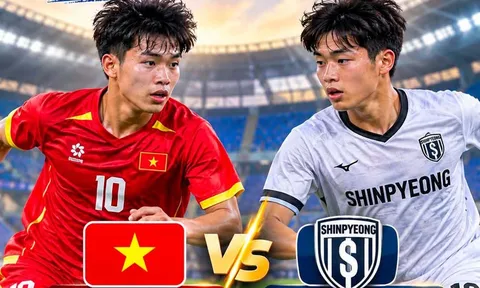 Kết quả bóng đá U17 Việt Nam vs U17 Shinpyeong FC hôm nay 28/10 - Giao hữu: Bữa tiệc bàn thắng