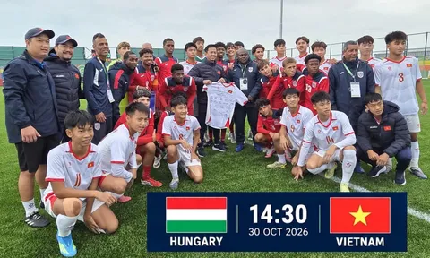 Xem trực tiếp bóng đá U15 Việt Nam vs U15 Hungary ở đâu, kênh nào? Link trực tiếp World Cup 2026