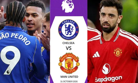 FPTPlay trực tiếp bóng đá Chelsea vs Man Utd 19h30 ngày 31/10 - Link xem trực tiếp Ngoại hạng Anh hôm nay