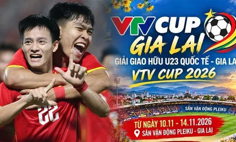 Xem TRỰC TIẾP U23 Việt Nam đấu U23 Qatar ở đâu, kênh nào? Kênh xem miễn phí Gia Lai VTV Cup 2026