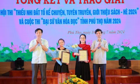 Phú Thọ: Em Nguyễn Linh Chi - Trường Tiểu học Đinh Tiên Hoàng đoạt giải  tiêu biểu Cuộc thi “Đại sứ Văn hóa đọc” tỉnh năm 2024