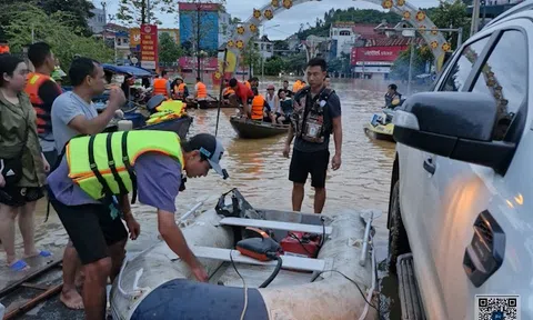 Nhiều tấm lòng thơm thảo chia sẻ với đồng bào vùng lũ Yên Bái