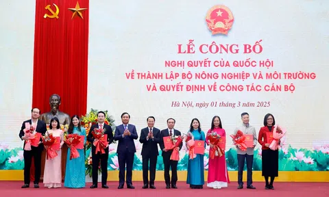 Ông Lê Đức Thịnh được bổ nhiệm làm Cục trưởng Cục Kinh tế hợp tác và Phát triển nông thôn - Bộ Nông nghiệp và Môi trường