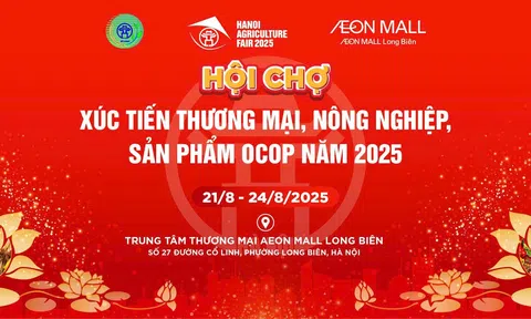 Hà Nội: Sắp diễn ra Hội chợ xúc tiến thương mại nông nghiệp, sản phẩm OCOP năm 2025 