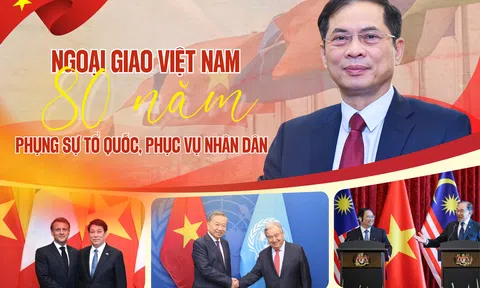 Hành trình 80 năm ngoại giao với những bước đi đột phá