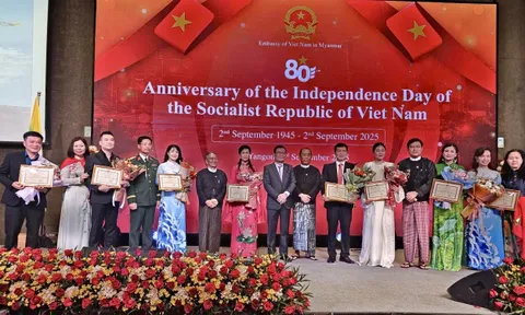 Đại sứ quán Việt Nam tại Myanmar tổ chức nhiều hoạt động kỷ niệm 80 năm Quốc khánh nước Cộng hòa XHCN Việt Nam