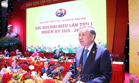 Tổng Bí thư Tô Lâm: "Mặt trận là Nhân dân, Sức mạnh Mặt trận là sức mạnh của lòng dân"