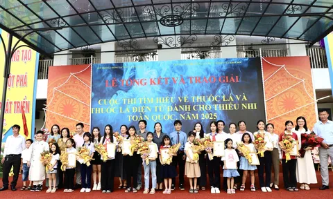 Tổng kết cuộc thi “Tìm hiểu về tác hại của thuốc lá và thuốc lá điện tử” dành cho thiếu nhi toàn quốc, năm 2025
