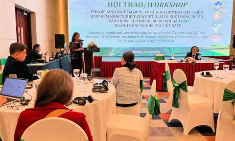 Dự án "Sáng kiến tài trợ rủi ro khí hậu cho ngành nông nghiệp tại Việt Nam”