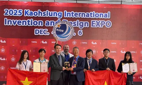 Việt Nam khẳng định vị thế sáng tạo toàn cầu tại Kaohsiung International Invention & Design EXPO 2025