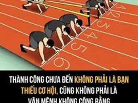 THÀNH CÔNG LÀ MỘT QUÁ TRÌNH, KHÔNG PHẢI ĐỊNH MỆNH!