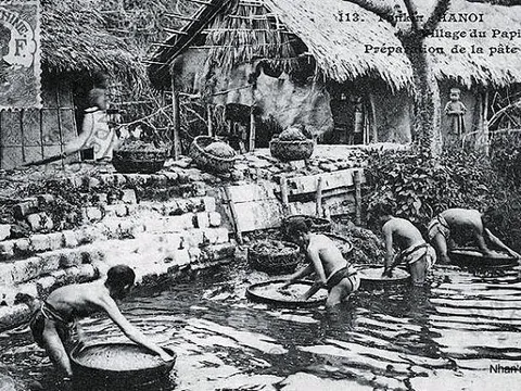Giấy dó nét tinh hoa văn hoá Việt