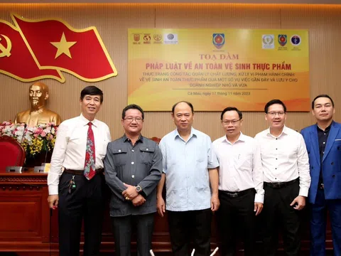 Cà Mau: Khai mạc toạ đàm khoa học “Pháp luật về an toàn vệ sinh thực phẩm”