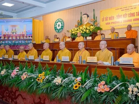Văn phòng 2 Trung ương Giáo hội Phật giáo Việt Nam tổng kết công tác Phật sự 2023