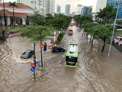 Miền Bắc mưa lớn diện rộng, cảnh báo nguy cơ ngập lụt
