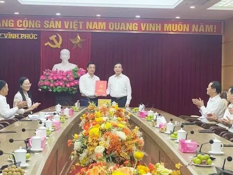 Ông Nguyễn Văn Huyến làm Chánh Văn phòng Tỉnh ủy Vĩnh Phúc