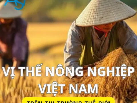 Vị thế Nông nghiệp Việt Nam trên thế giới