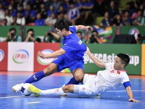 Việt Nam chung bảng với Thái Lan tại giải futsal Đông Nam Á