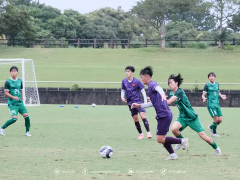 U17 Việt Nam thắng 7-0 đội Nhật Bản