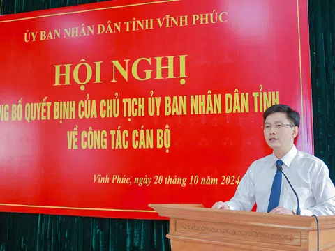 Vĩnh Phúc: Ông Ngô Chí Tuệ giữ chức Giám đốc Sở Văn hóa – Thể thao và Du lịch