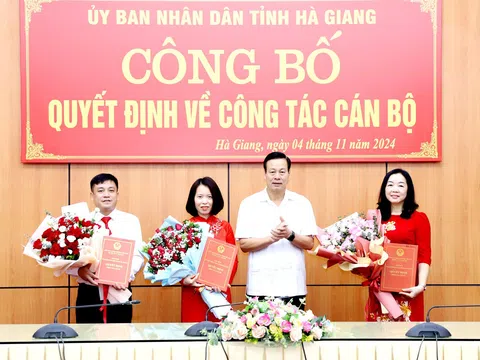 Hà Giang điều động nhiều cán bộ cấp Sở