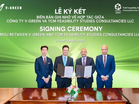 V-Green và Prime Group ký Mou phát triển 100.000 trạm sạc xe điện Vinfast tại Indonesia