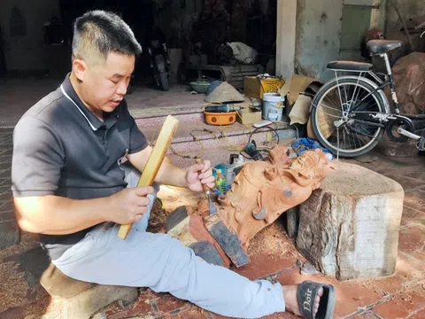 Sản phẩm OCOP từ làng chạm khắc gỗ