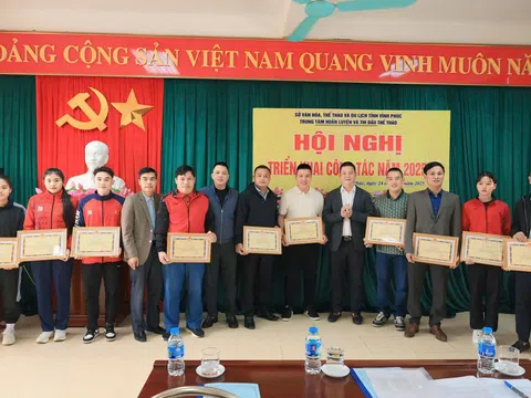 Vĩnh Phúc: Giải quyết tồn đọng liên quan đến việc chi trả, hỗ trợ cho các VĐV, HLV đoạt thành tích cao