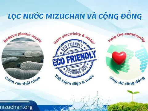 Mizuchan: Giải pháp lọc nước sạch tiên phong vì một tương lai bền vững