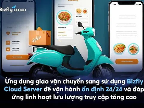 Ứng dụng giao vận chuyển sang sử dụng Bizfly Cloud Server để vận hành ổn định 24/24