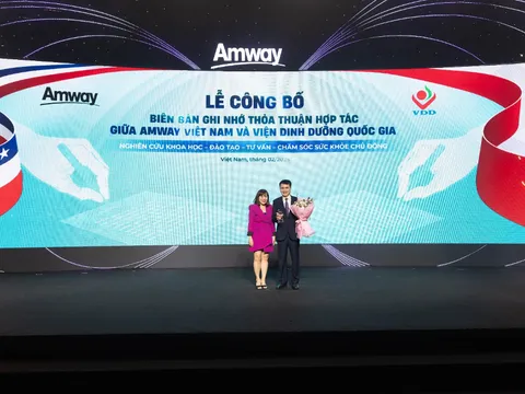Amway Việt Nam ra mắt chiến lược "Sống khỏe mạnh, sống hạnh phúc" tại Amway Expo 2025