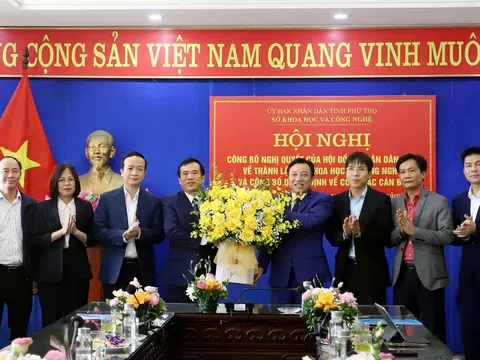Phú Thọ: Ông Nguyễn Minh Tường làm Giám đốc Sở Khoa học và Công nghệ