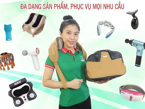 Sự tiện lợi của máy massage Nikio trong việc chăm sóc sức khỏe hàng ngày
