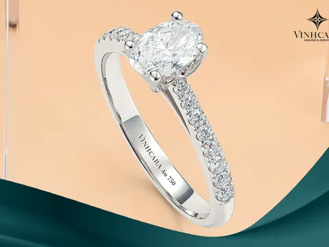 Nhẫn kim cương Vĩnh Cara 'Tỏa sáng cùng khí chất sang trọng'