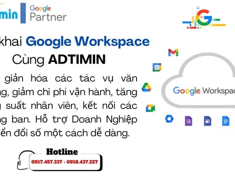 Google Workspace giúp doanh nghiệp tối ưu vận hành – Hành trình thực tế từ khách hàng Adtimin