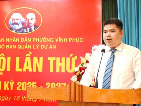 Phú Thọ: Chi bộ Ban Quản lý Dự án phường Vĩnh Phúc phát huy vai trò hạt nhân chính trị, lãnh đạo thực hiện hiệu quả các nhiệm vụ phát triển