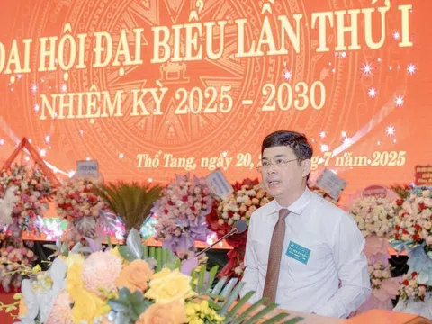Phú Thọ: Thổ Tang đoàn kết, đổi mới, xây dựng hệ thống chính trị trong sạch, vững mạnh, thúc đẩy phát triển bền vững, hiện đại