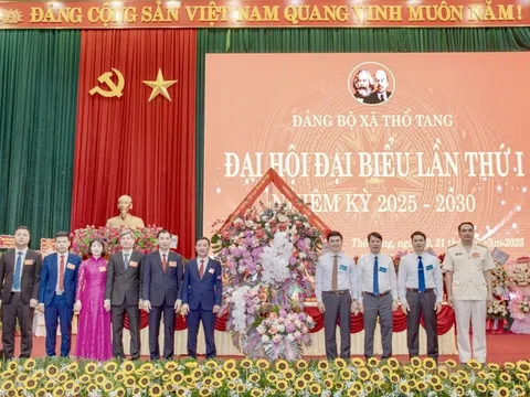 Phú Thọ: Thổ Tang đoàn kết, đổi mới, xây dựng hệ thống chính trị vững mạnh, thúc đẩy phát triển bền vững
