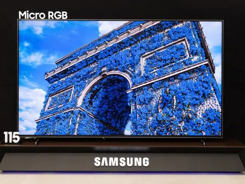 Samsung ra mắt TV Micro RGB được AI hỗ trợ phân giải màn hình đầu tiên trên thế giới, giá ngang Mazda CX-5
