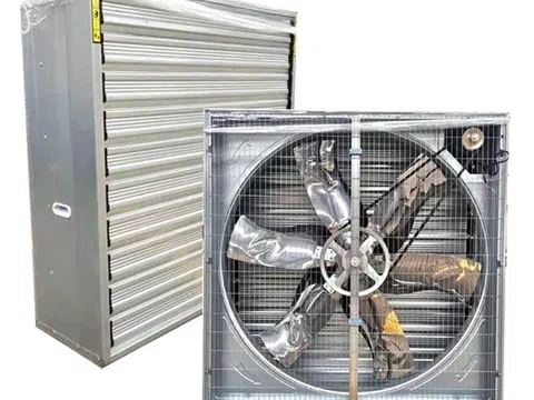 Quạt thông gió vuông công nghiệp – Giải pháp thông gió làm mát hiệu quả cho không gian lớn